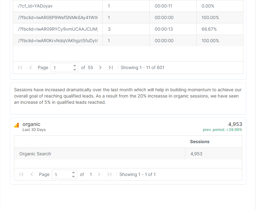 Screenshot of an email from Oviond.