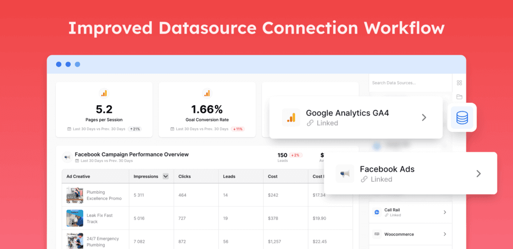 Oviond Update: Improved Datasource Connection Workflow