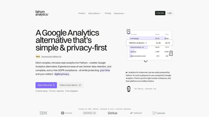 Fathom Analytics