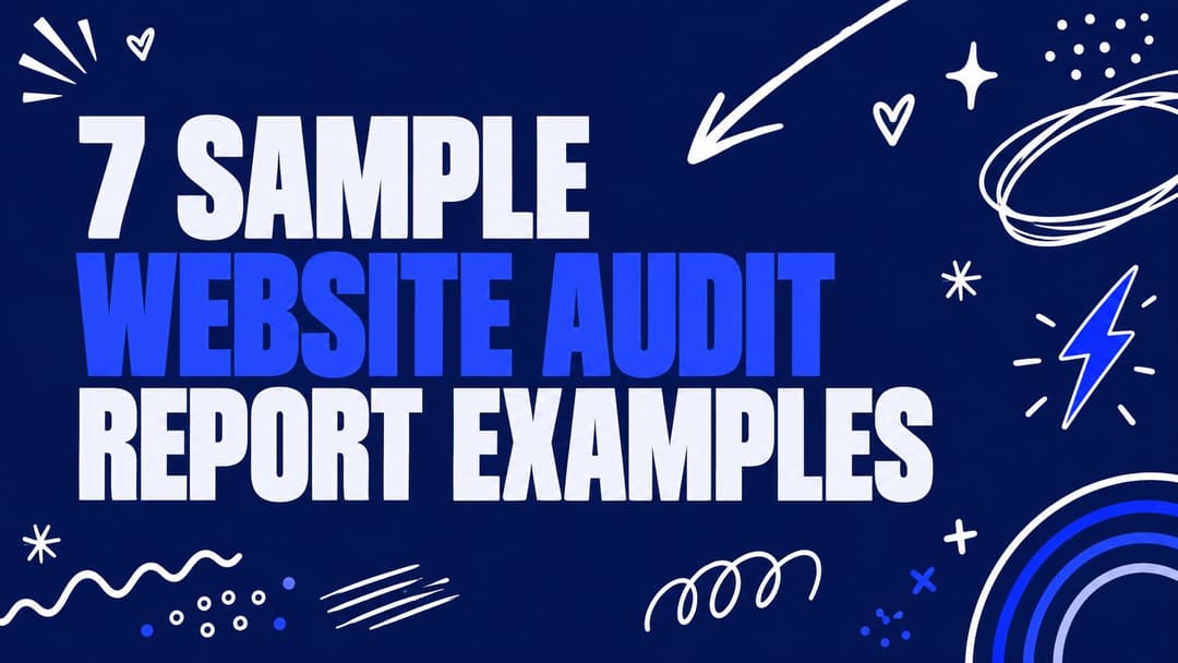 7 Sample Website Audit Report Examples