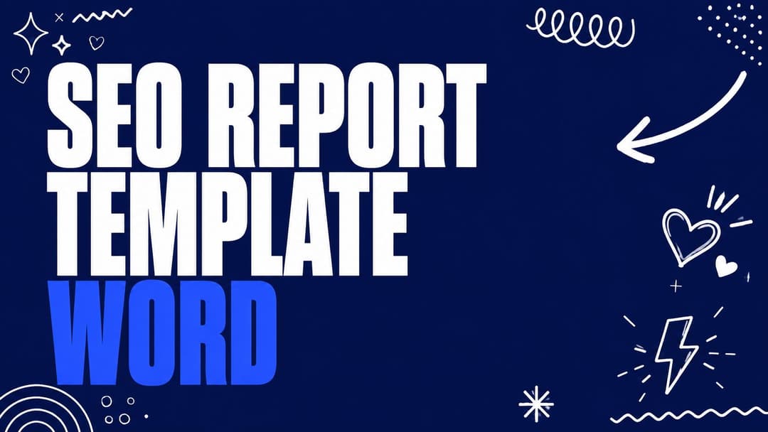 Seo Report Template Word