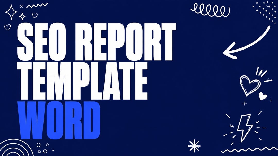 Seo Report Template Word