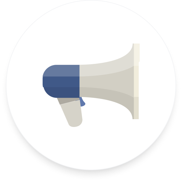Facebook Ads icon illustrating campaign performance and ad spend in Oviond.